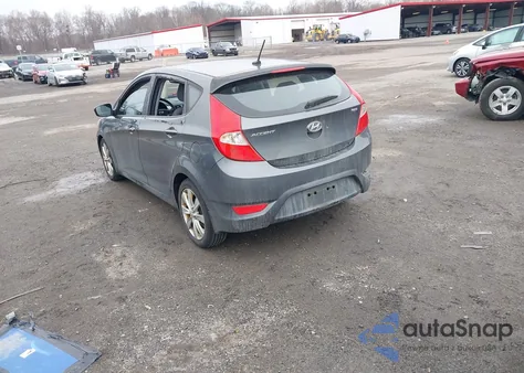 2013 Hyundai Accent Se from USA, damaged, VIN KMHCU5AE1DU090522